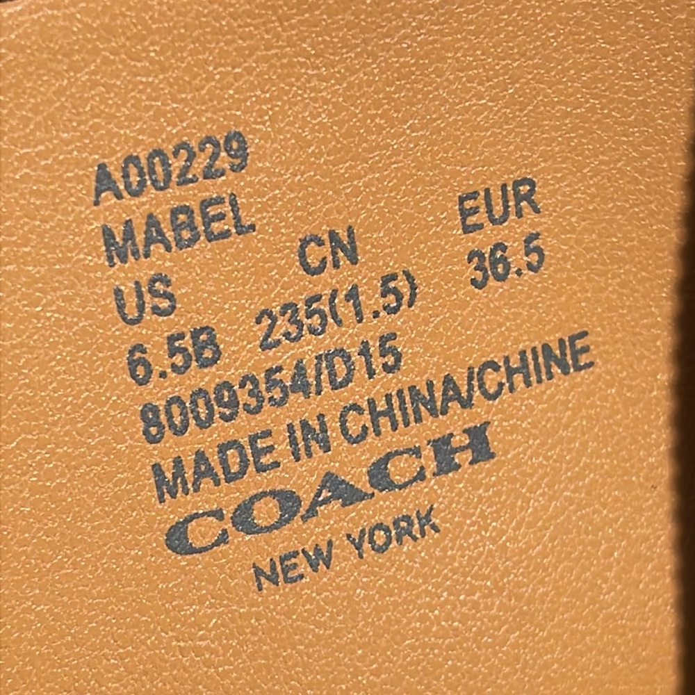 Coach Mabel Riding Boots - Picture 12 of 12